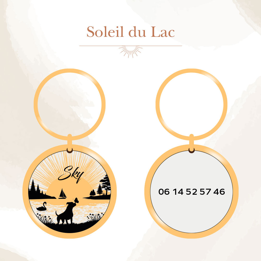 Médaille Soleil du Lac - La Patte de Sky