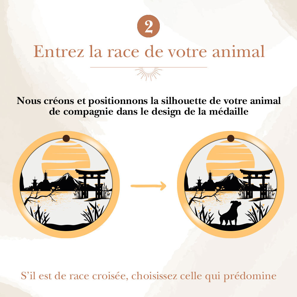 Entrez la race de votre animal de compagnie
