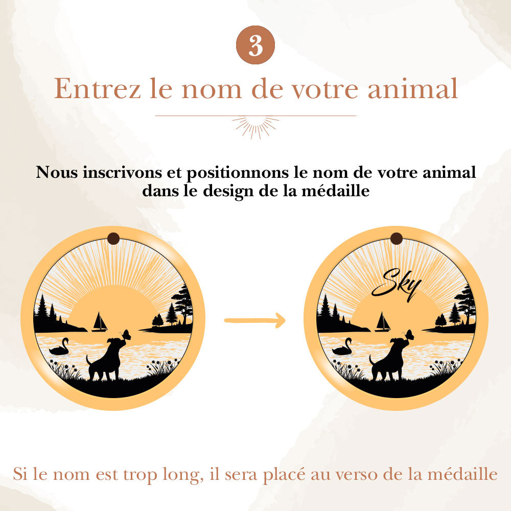 Entrez le nom de votre animal
