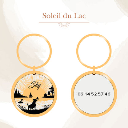 Médaille Soleil du Lac - La Patte de Sky