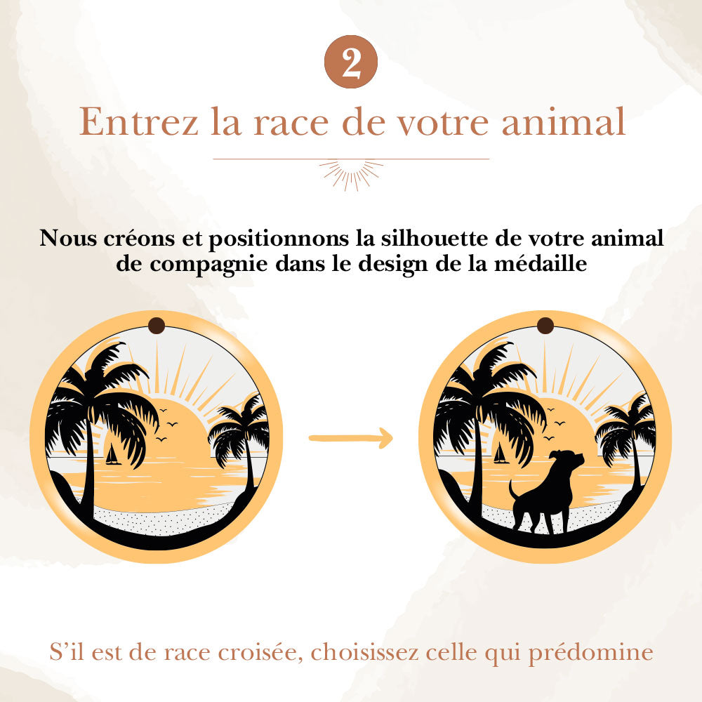 Entrez la race de votre animal de compagnie