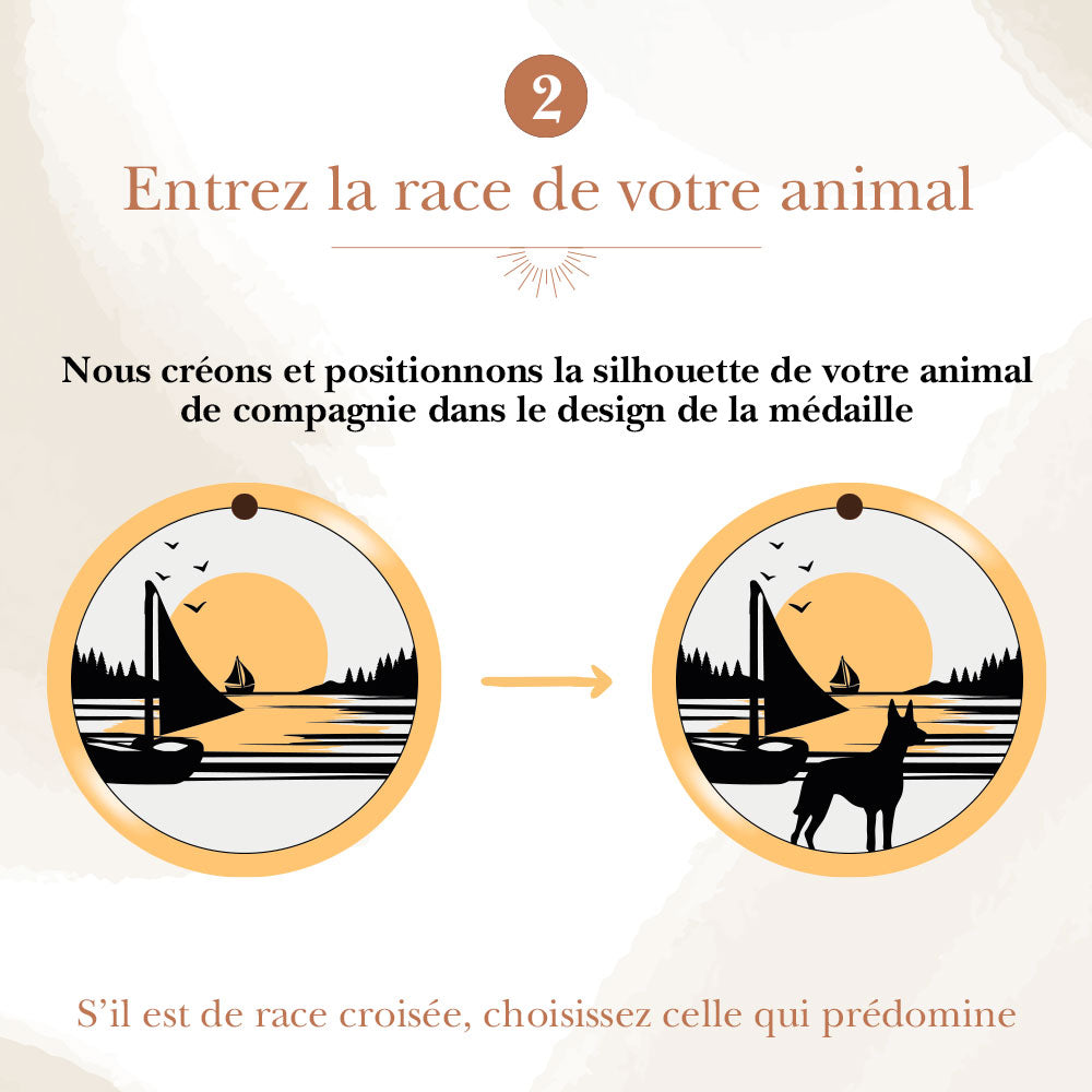Entrez la race de votre animal de compagnie