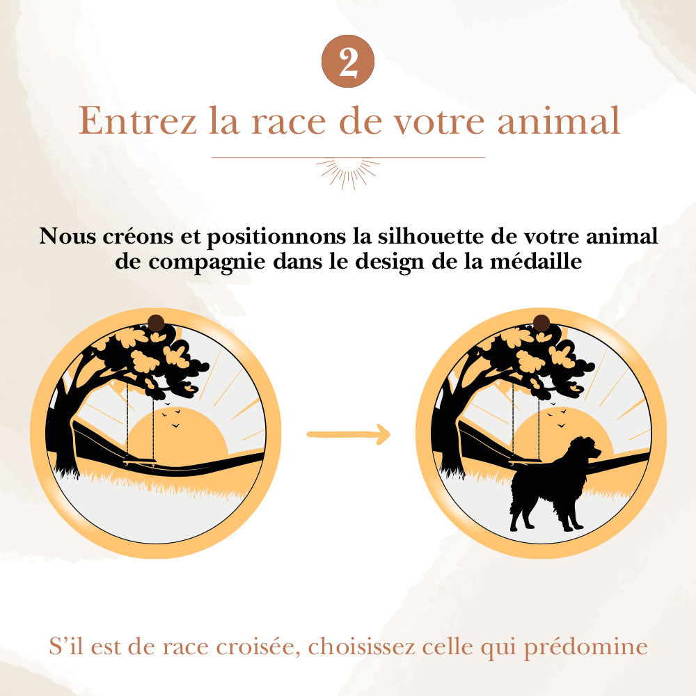 Entrez la race de votre animal de compagnie