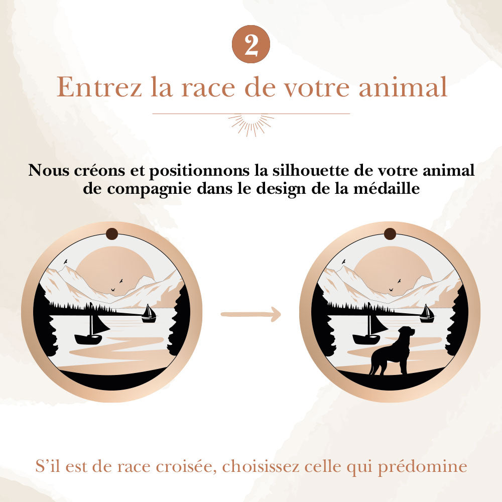 Entrez la race de votre animal de compagnie