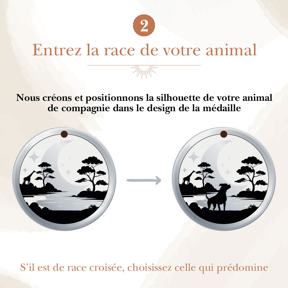 Entrez la race de votre animal de compagnie