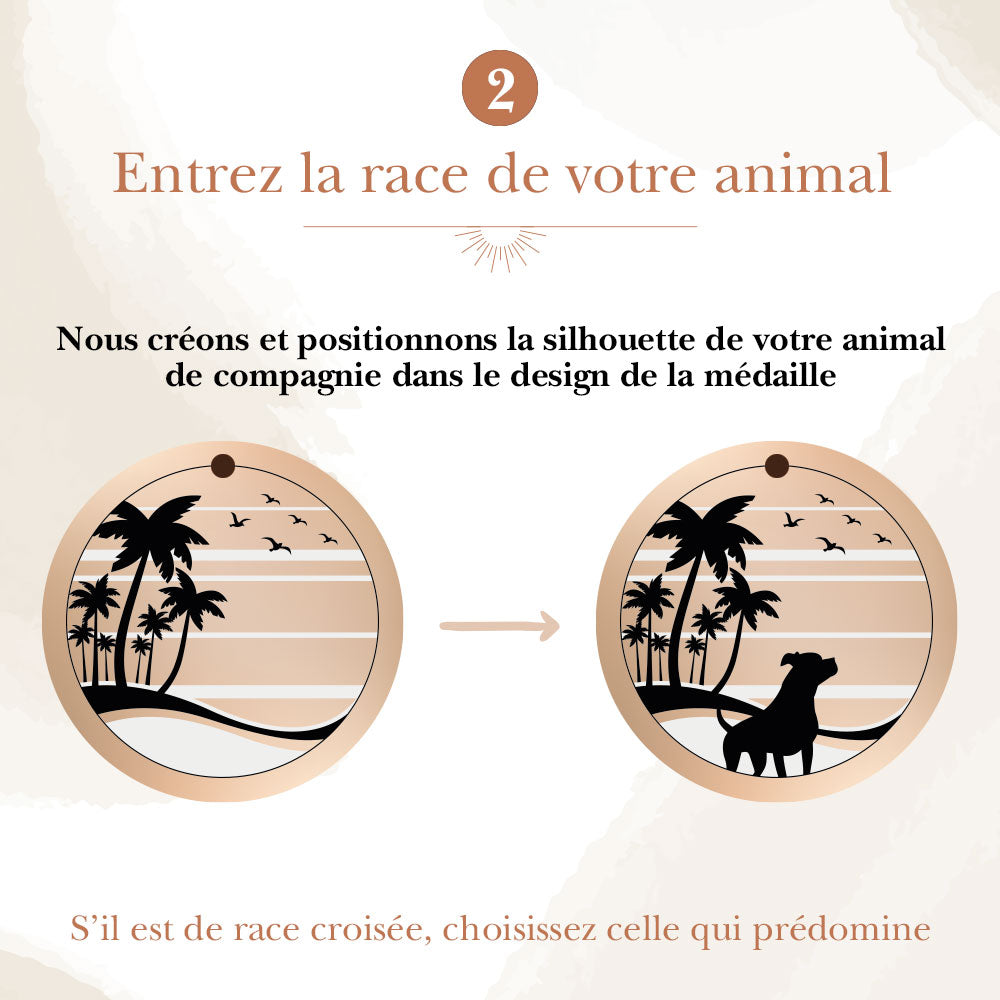 Entrez la race de votre animal de compagnie