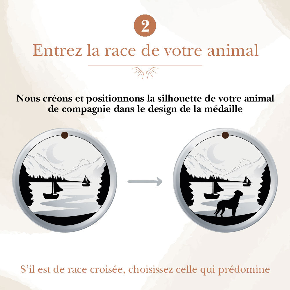 Entrez la race de votre animal de compagnie