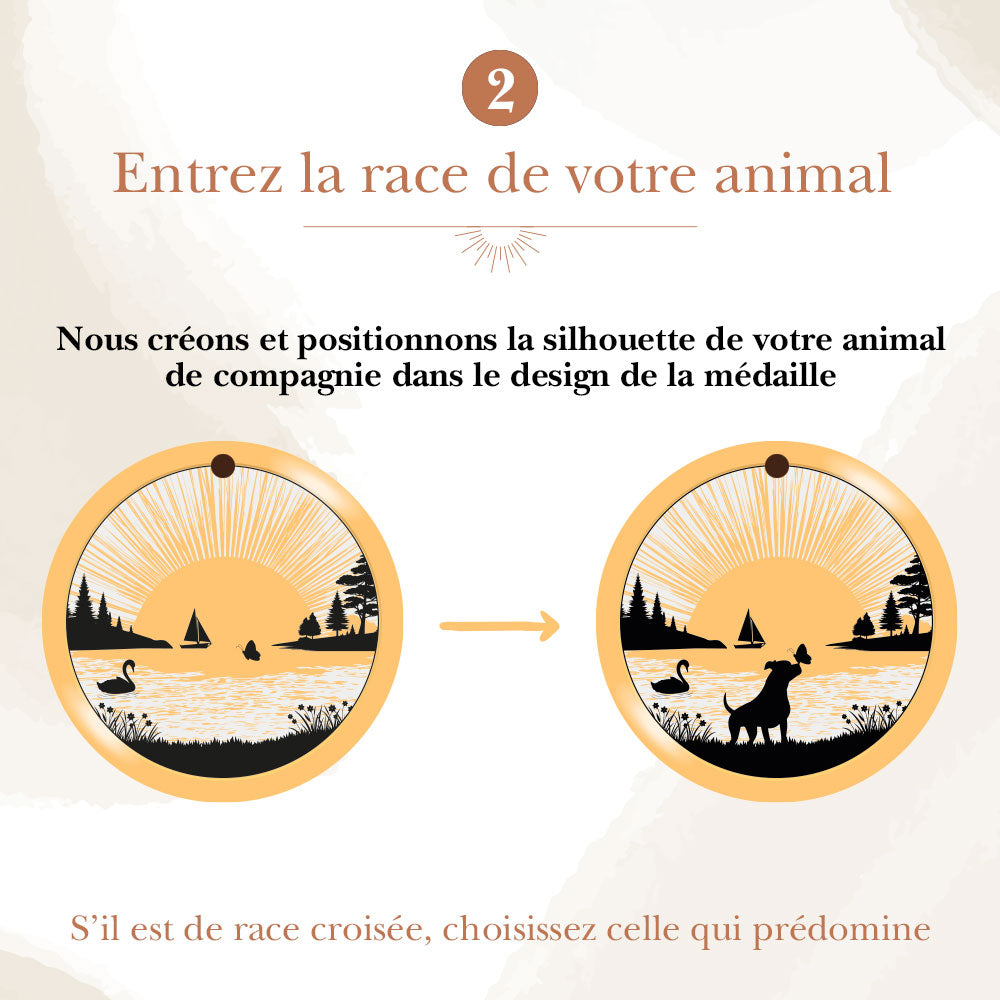Entrez la race de votre animal de compagnie