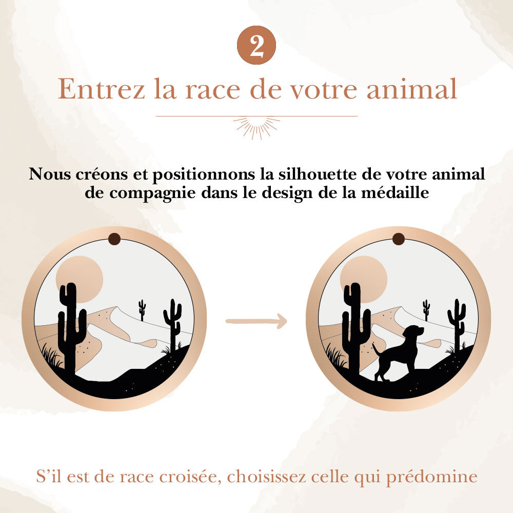 Entrez la race de votre animal de compagnie