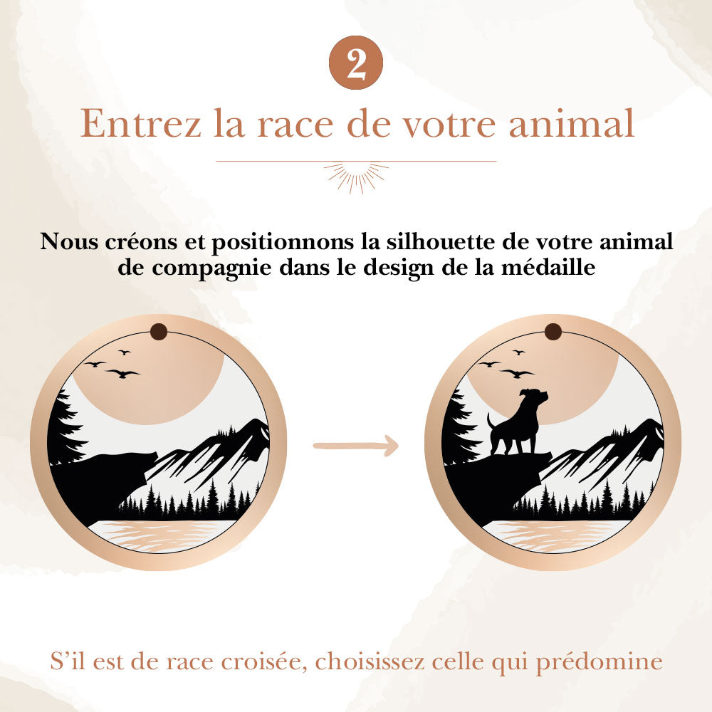 Entrez la race de votre animal de compagnie