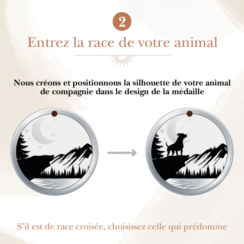 Entrez la race de votre animal de compagnie