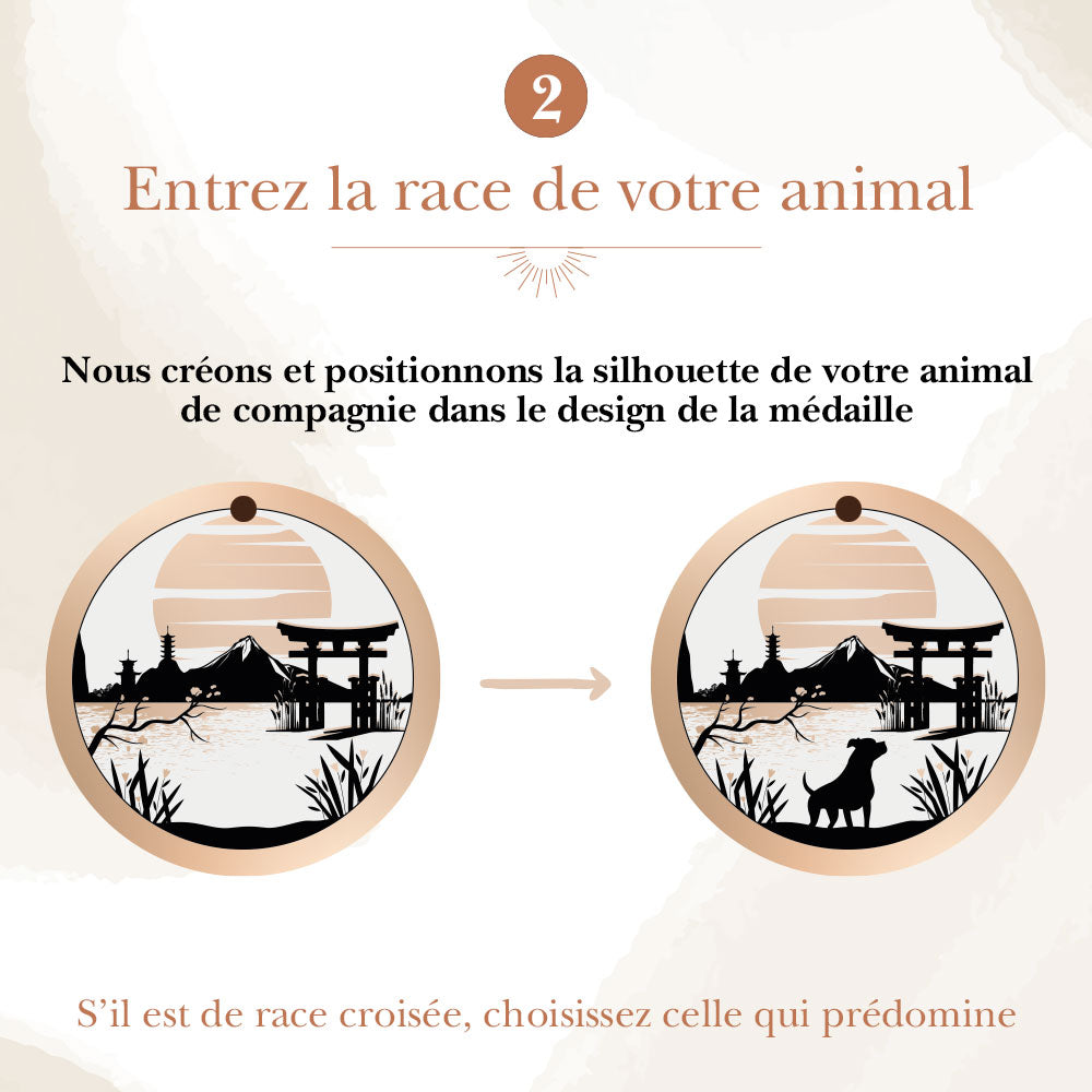 Entrez la race de votre animal de compagnie