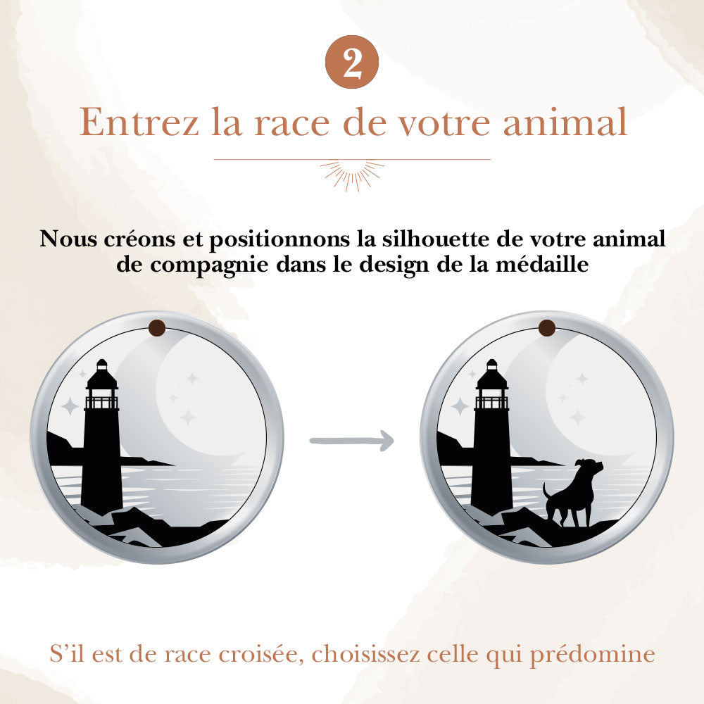 Entrez la race de votre animal de compagnie