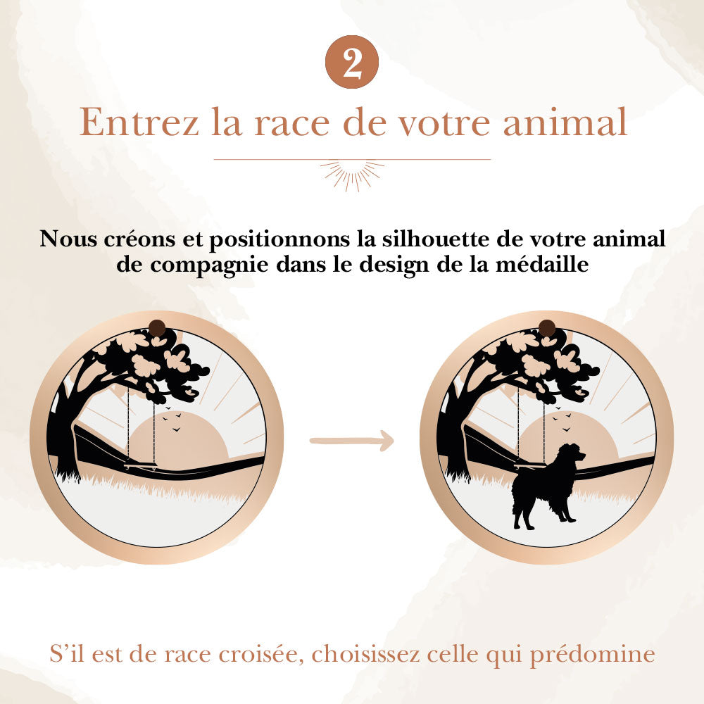 Entrez la race de votre animal de compagnie