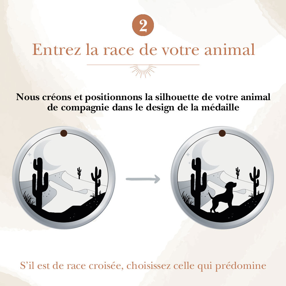Entrez la race de votre animal de compagnie