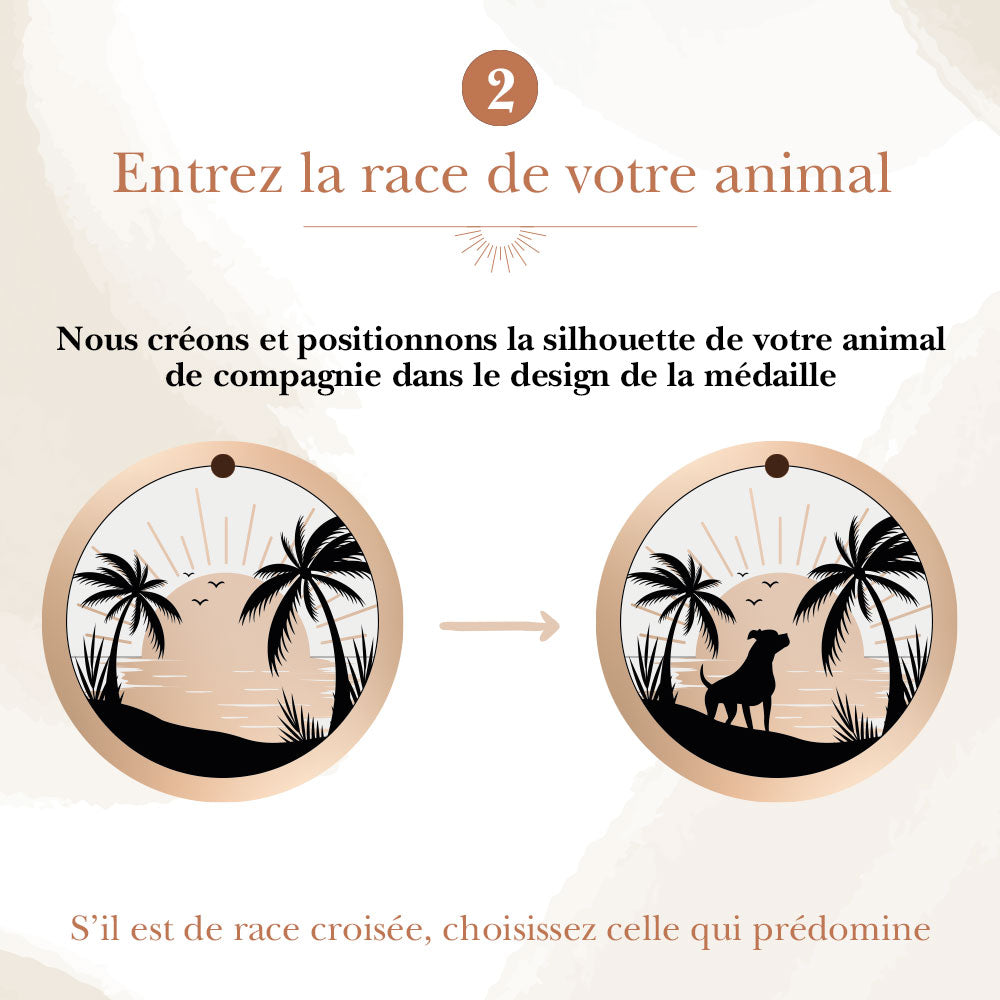 Entrez la race de votre animal de compagnie