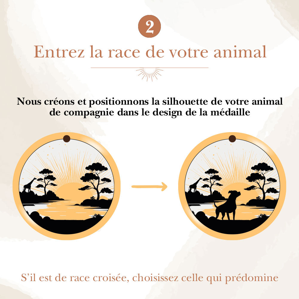 Entrez la race de votre animal de compagnie