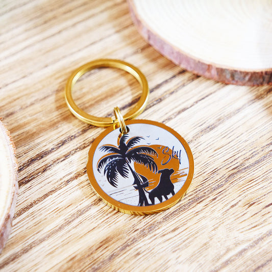 Médaille Soleil de Sable - La Patte de Sky