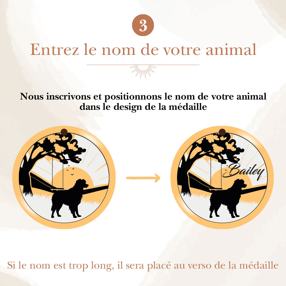 Entrez le nom de votre animal