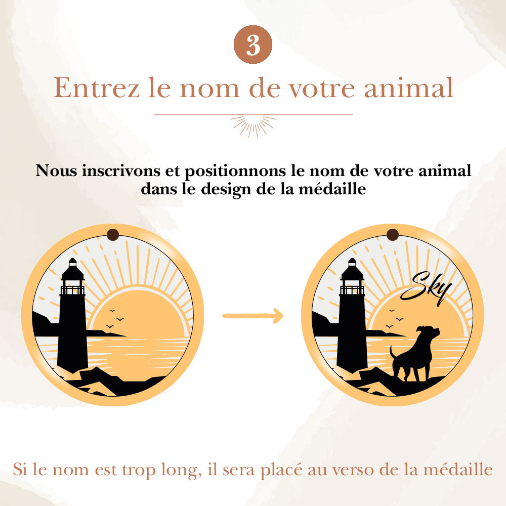 Entrez le nom de votre animal