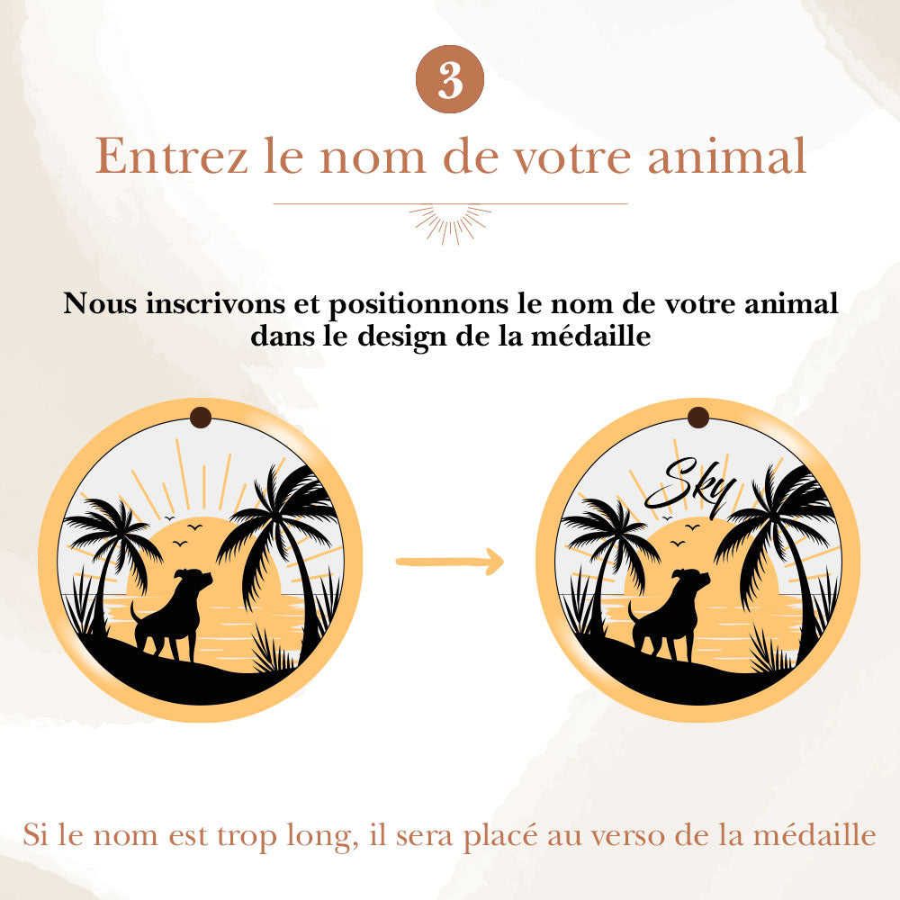 Entrez le nom de votre animal