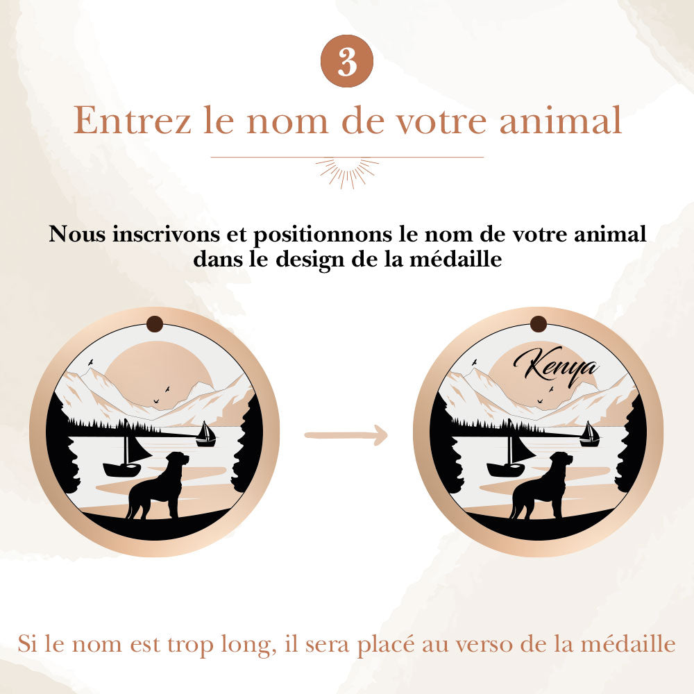 Entrez le nom de votre animal