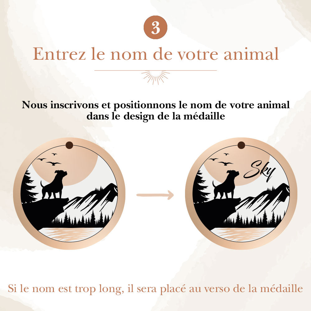 Entrez le nom de votre animal