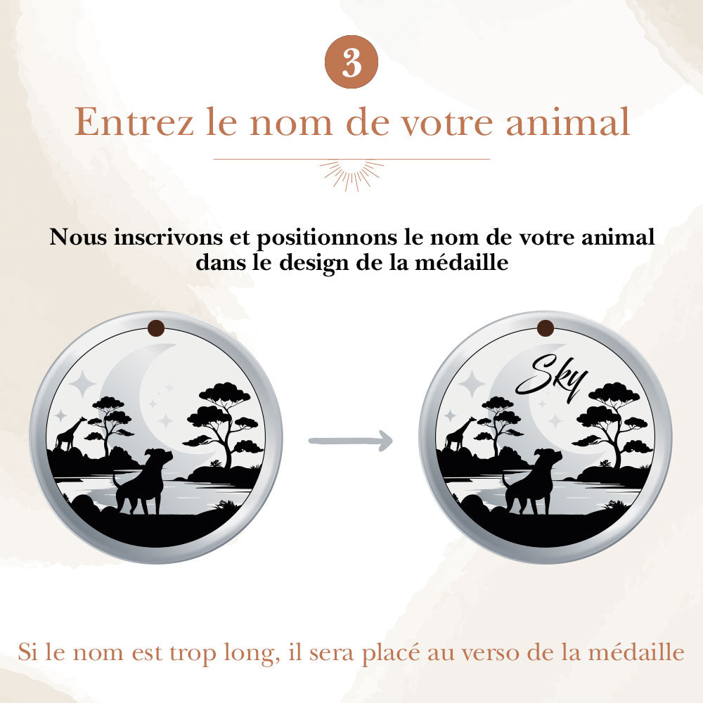 Entrez le nom de votre animal