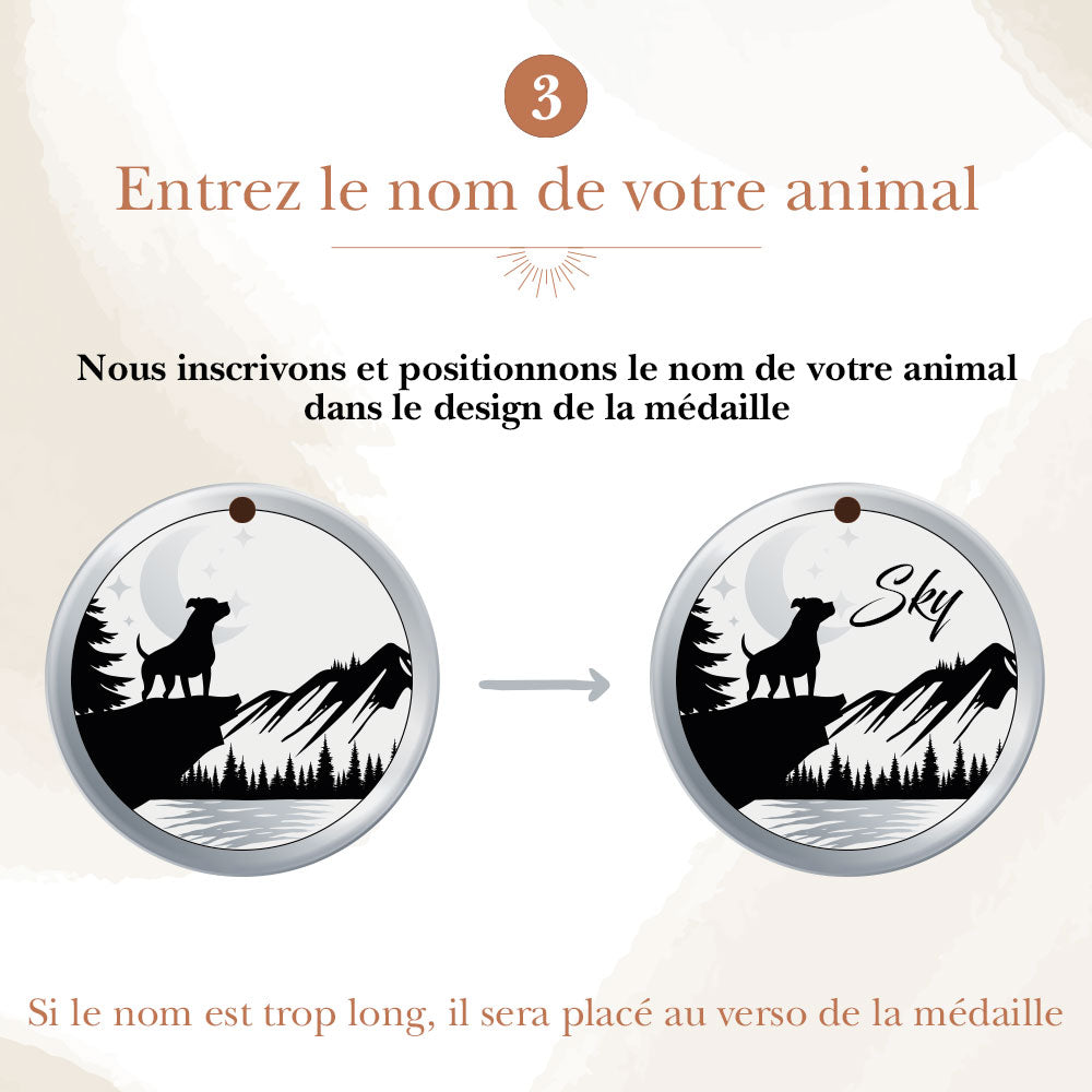 Entrez le nom de votre animal