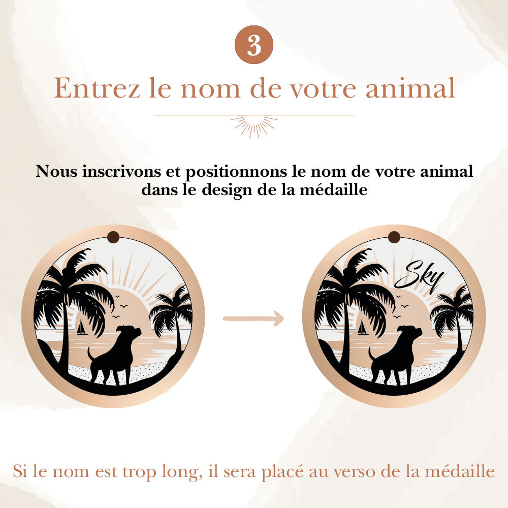Entrez le nom de votre animal