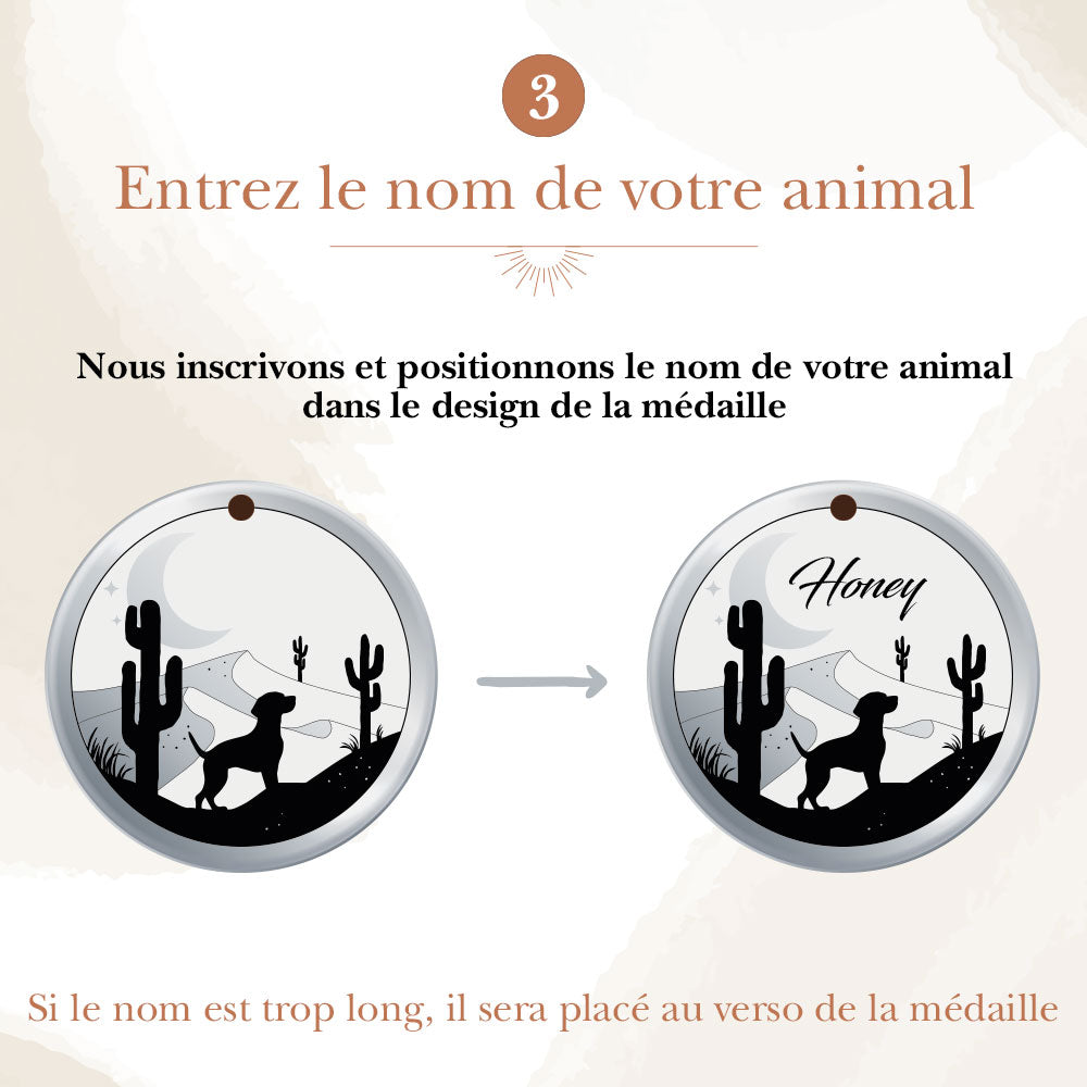 Entrez le nom de votre animal