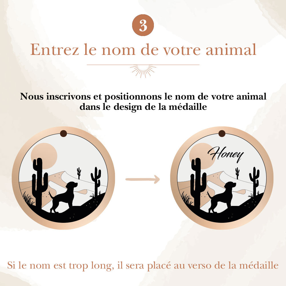 Entrez le nom de votre animal