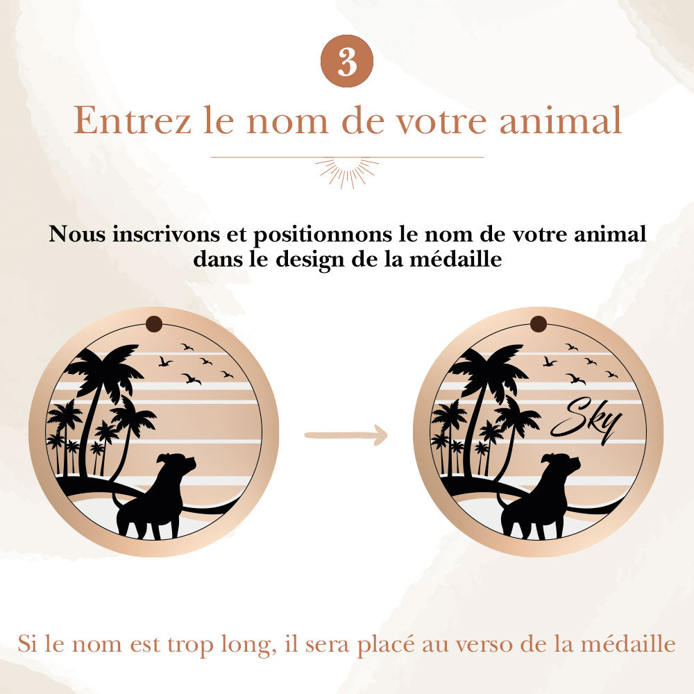 Entrez le nom de votre animal