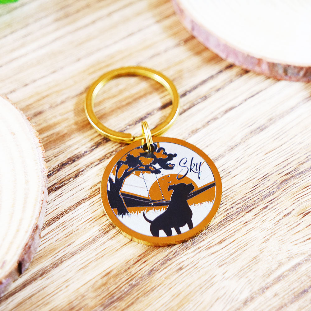Médaille Soleil du Parc - La Patte de Sky