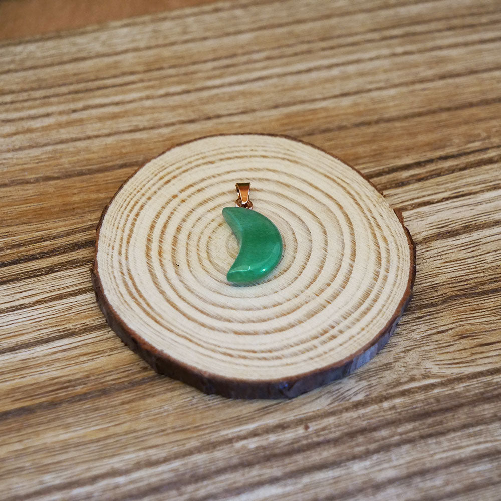 Aventurine Verte couleur Or Rose
